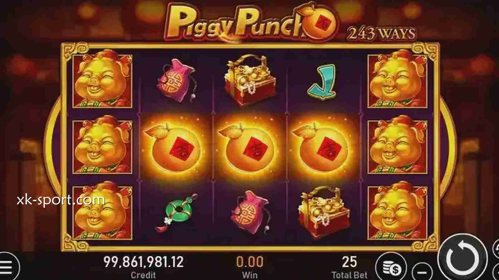 《金猪爆吉》游戏投注界面|开云体育